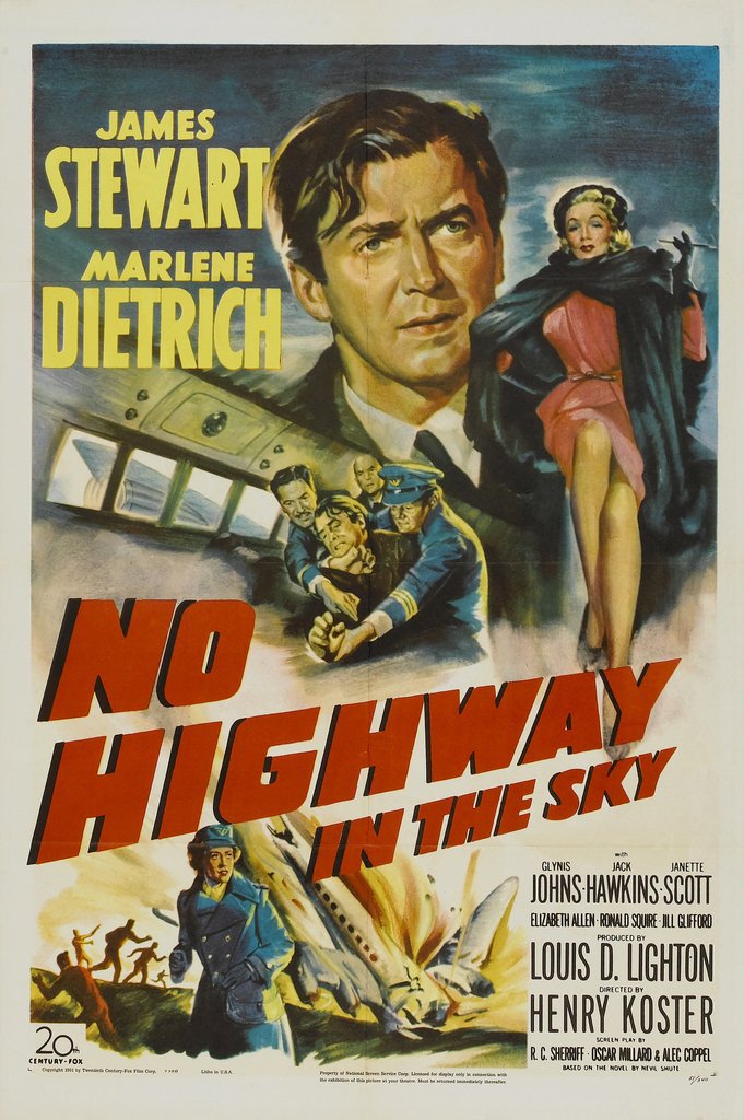 No Highway In The Sky (1951) - James Stewart DVD