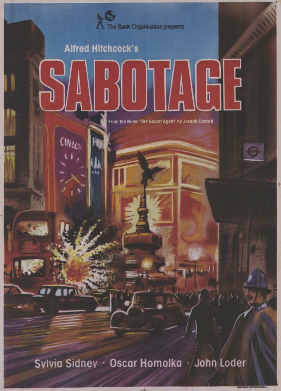 Sabotage (1936) - Alfred Hitchcock DVD