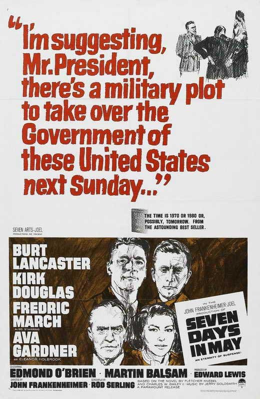 Seven Days In May (1964) - Burt Lancaster DVD