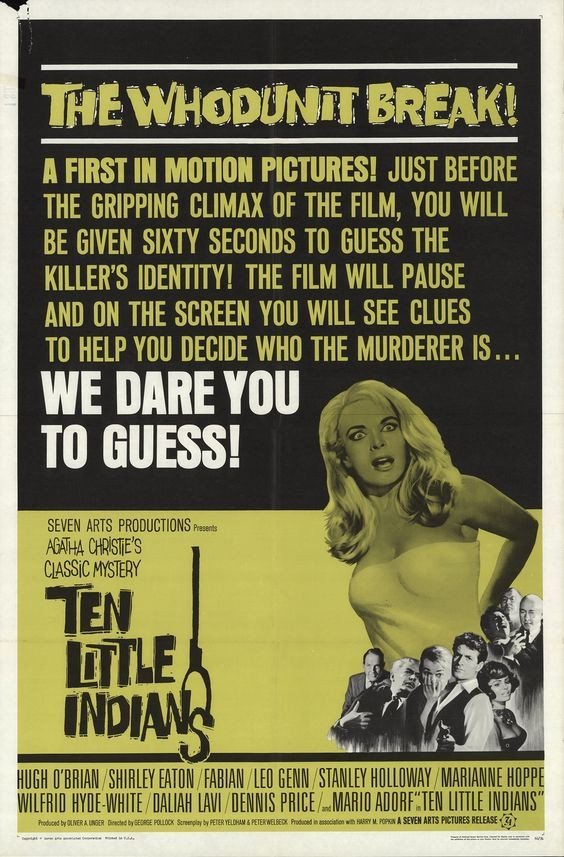 Ten Little Indians (1965) - Shirley Eaton DVD