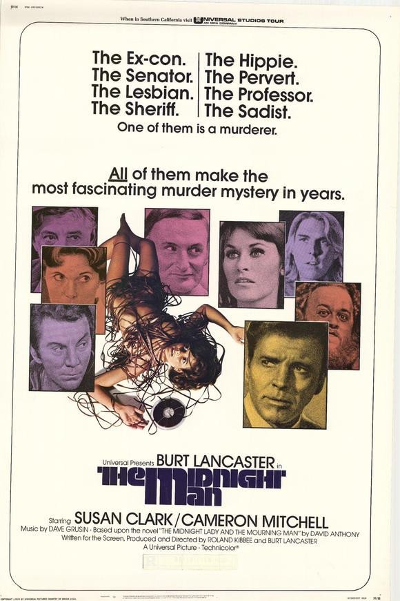 The Midnight Man (1974) - Burt Lancaster DVD