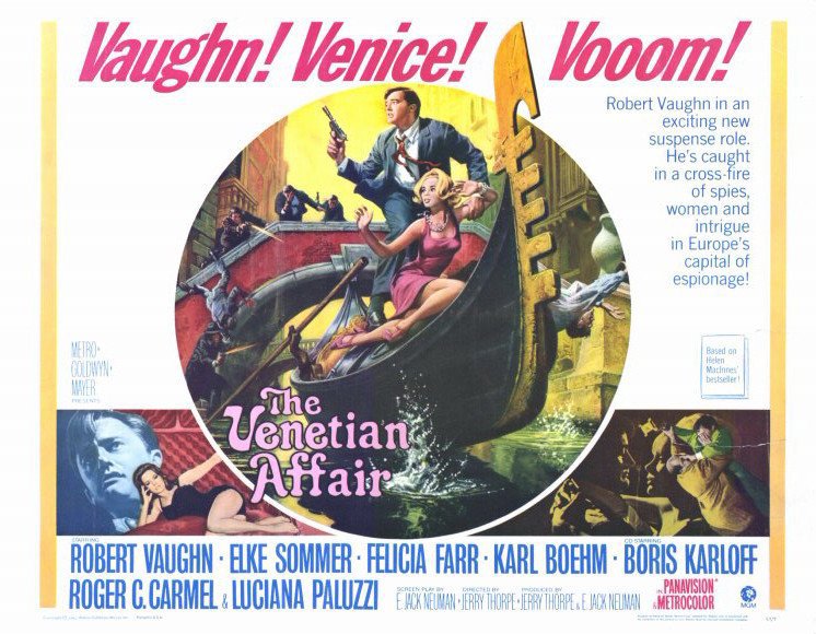 The Venetian Affair (1967) - Robert Vaughn DVD