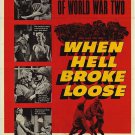 When Hell Broke Loose (1958) - Charles Bronson DVD
