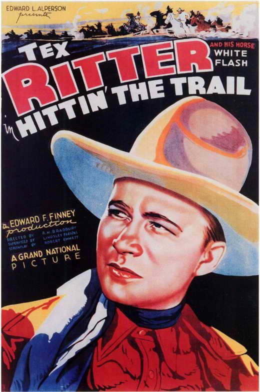 Hittin&Acirc;&acute; The Trail (1937) - Tex Ritter DVD