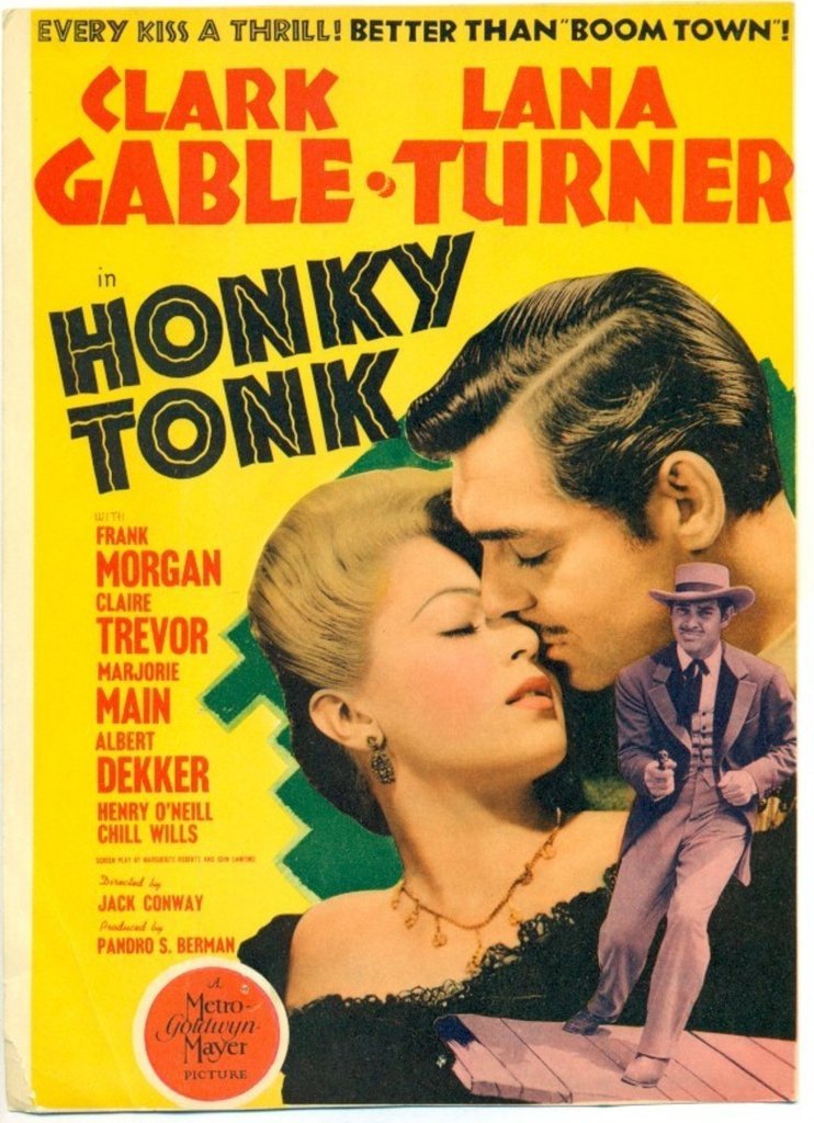 Honky Tonk (1941) - Clark Gable Colorized Version DVD