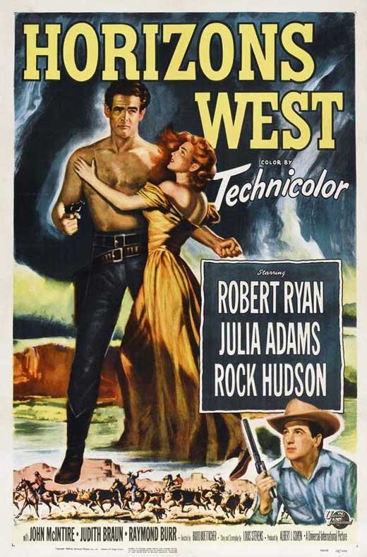 Horizons West (1952) - Rock Hudson DVD
