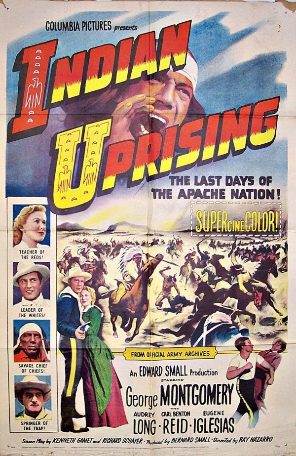 Indian Uprising (1952) - George Montgomery DVD