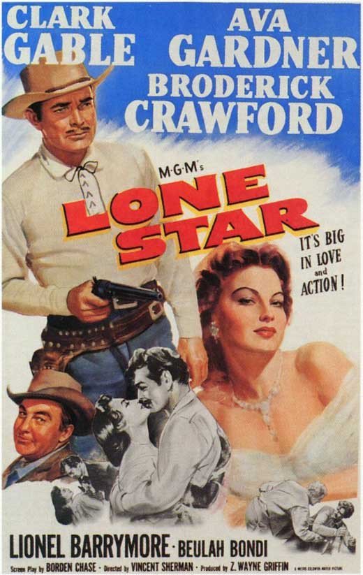 Lone Star (1952) - Clark Gable DVD