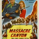 Massacre Canyon (1954) - Philip Carey DVD
