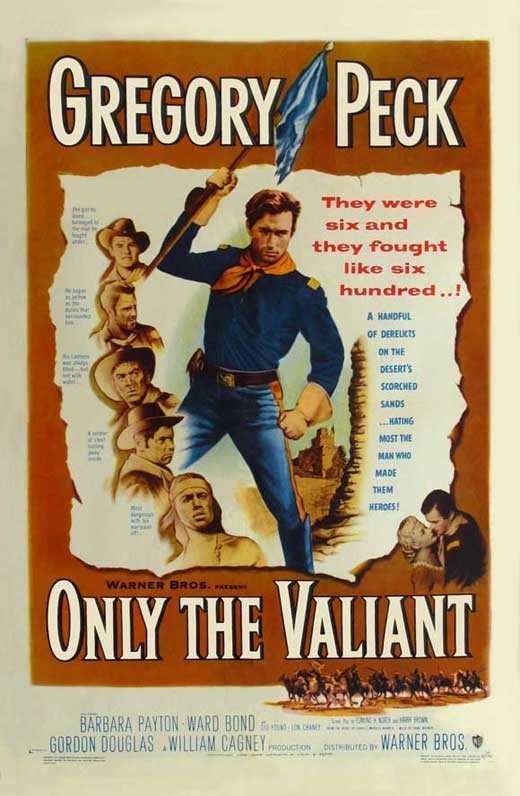 Only The Valiant (1951) - Gregory Peck DVD