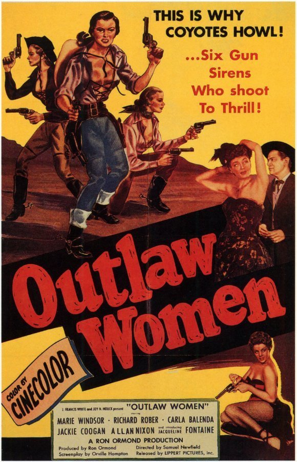 Outlaw Women (1952) - Marie Windsor DVD