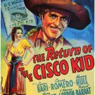Return Of The Cisco Kid (1939) - Warner Baxter DVD