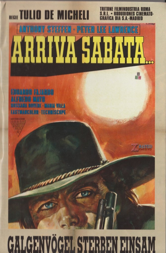 Sabata The Killer (1970) - Anthony Steffen  UNCUT DVD