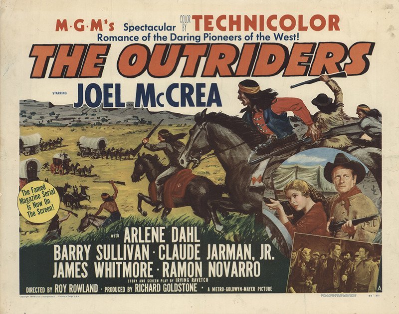 The Outriders (1950) - Joel McCrea DVD