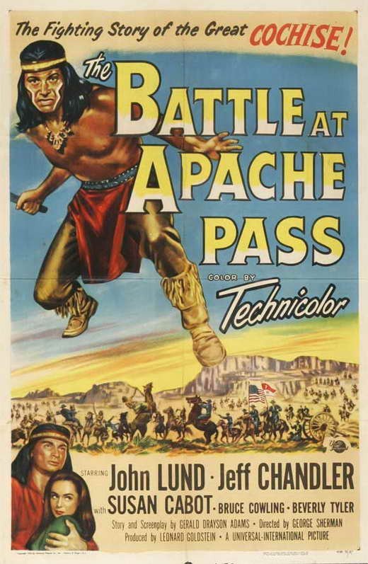 The Battle At Apache Pass (1952) - Jeff Chandler DVD