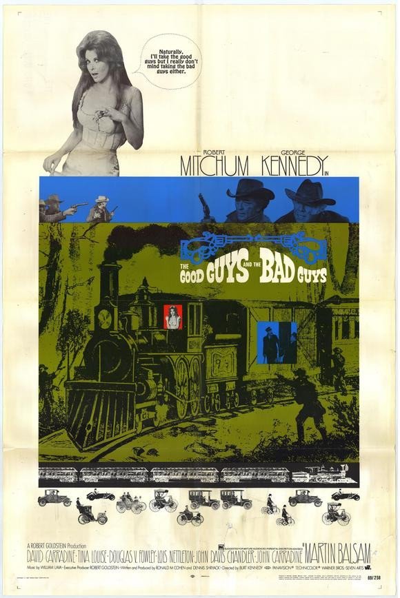 The Good Guys And The Bad Guys (1969) - Robert Mitchum DVD