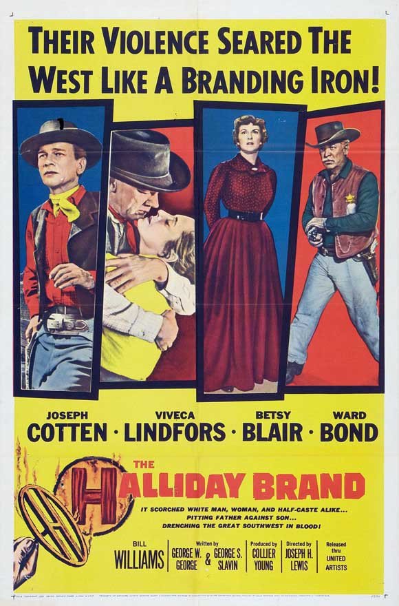 The Halliday Brand (1957) - Joseph Cotten DVD