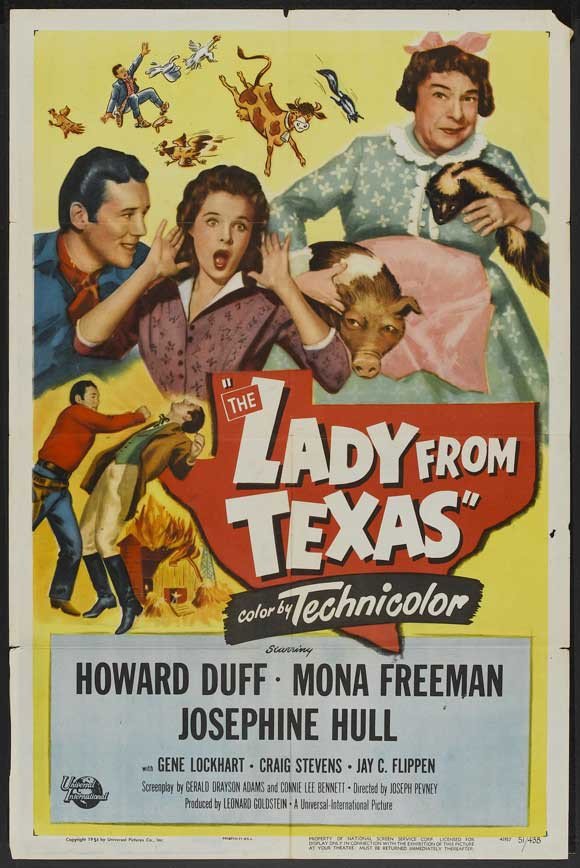 The Lady From Texas (1951) - Howard Duff DVD