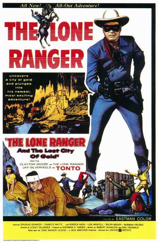The Lone Ranger And The Lost City Of Gold (1958) - Clayton Moore DVD