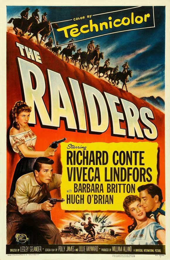 The Raiders (1952) - Richard Conte DVD