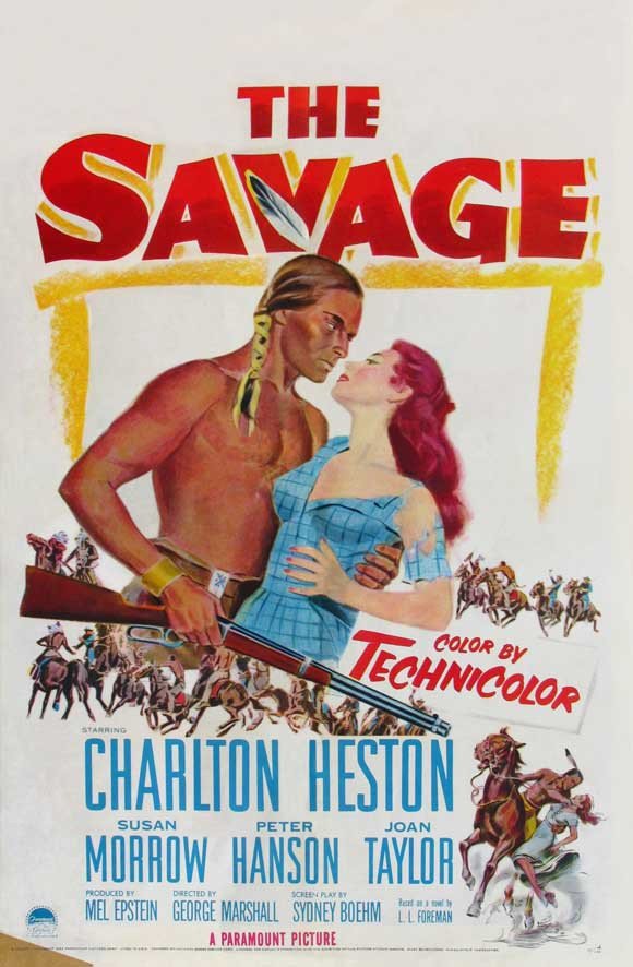 The Savage (1952) - Charlton Heston DVD
