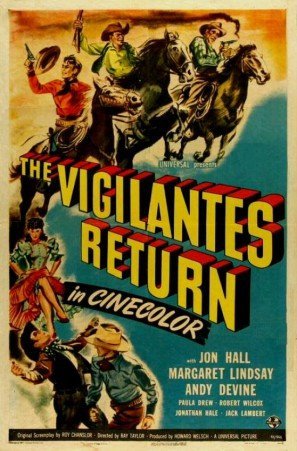 The Vigilantes Return (1947) - Jon Hall DVD