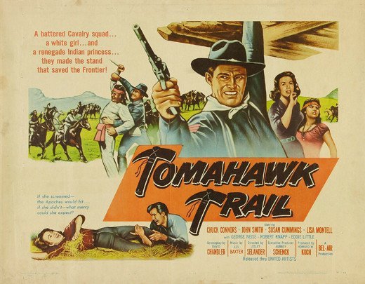 Tomahawk Trail (1956) - Chuck Connors DVD