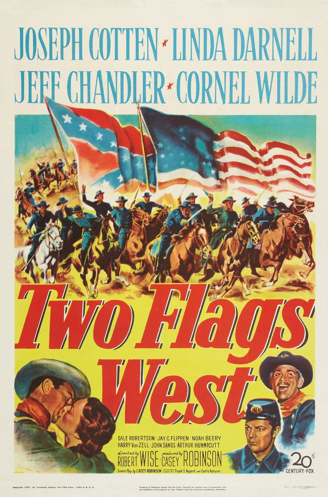 Two Flags West (1950) - Joseph Cotten DVD