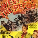 West Of The Pecos (1945) - Robert Mitchum DVD