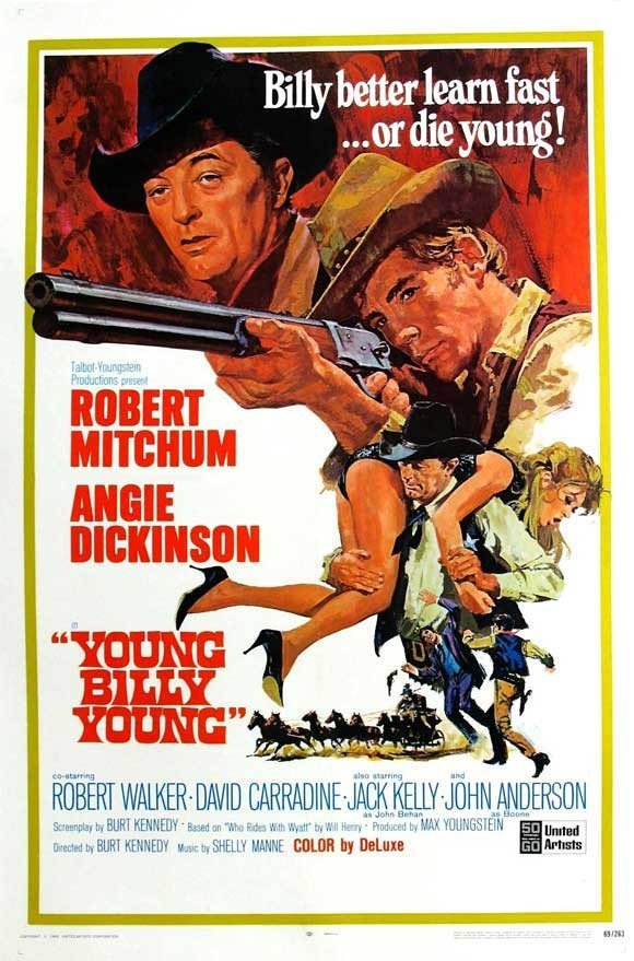 Young Billy Young (1969) - Robert Mitchum DVD
