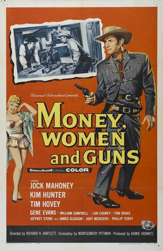Money, Women And Guns (1958) - Jock Mahoney  DVD