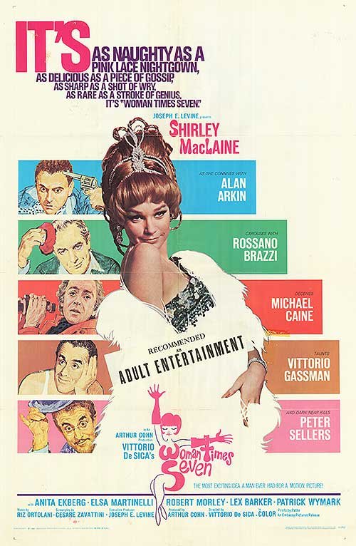 Woman Times Seven (1967) - Lex Barker DVD