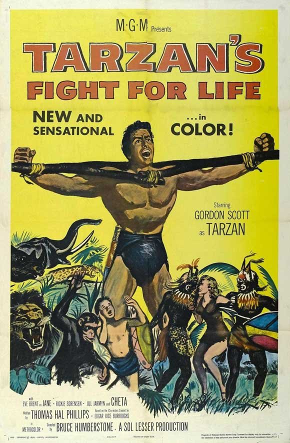 Tarzan´s Fight For Life (1958) - Gordon Scott DVD $9.95