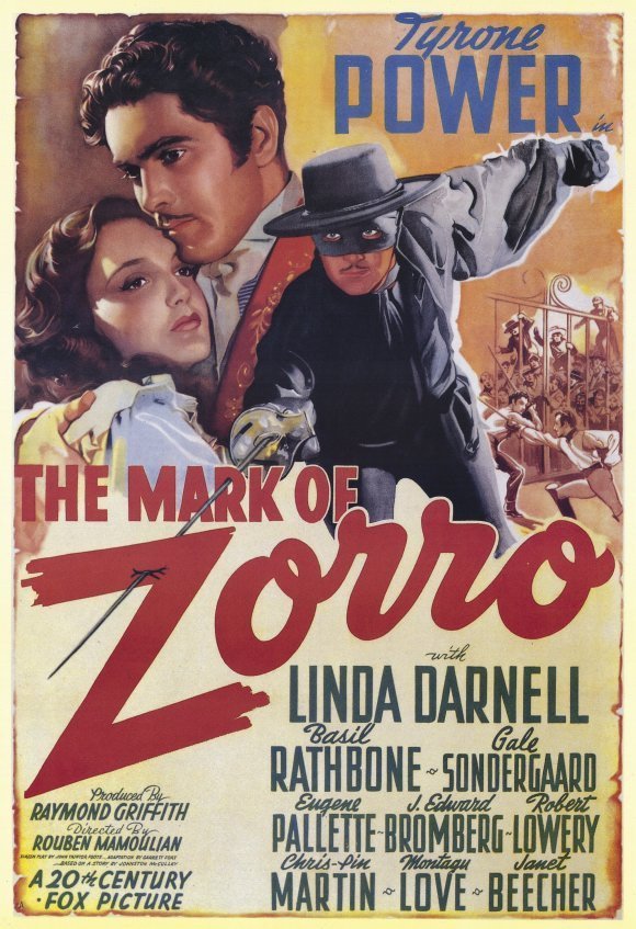 The Mark Of Zorro (1940) - Tyrone Power DVD