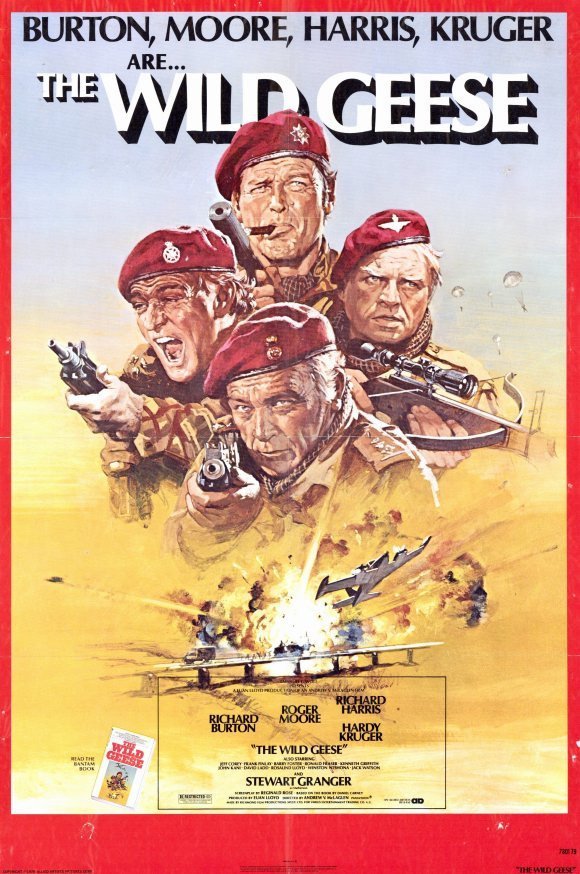 The Wild Geese (1978) - Roger Moore DVD