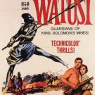 Watusi (1959) - George Montgomery DVD