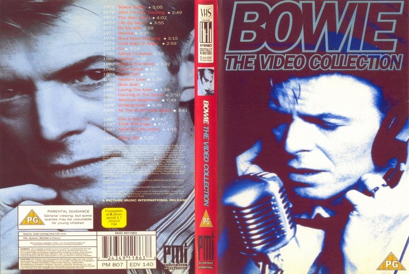 David Bowie Video Collection (1993) DVD
