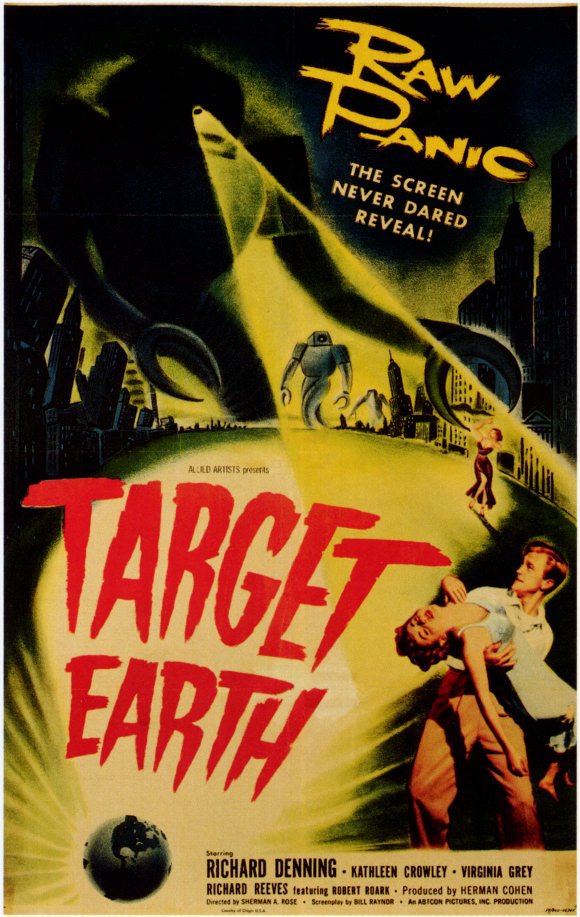 Target Earth (1954) - Richard Denning DVD