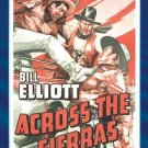 Across The Sierras (1941) - Bill Elliott  DVD