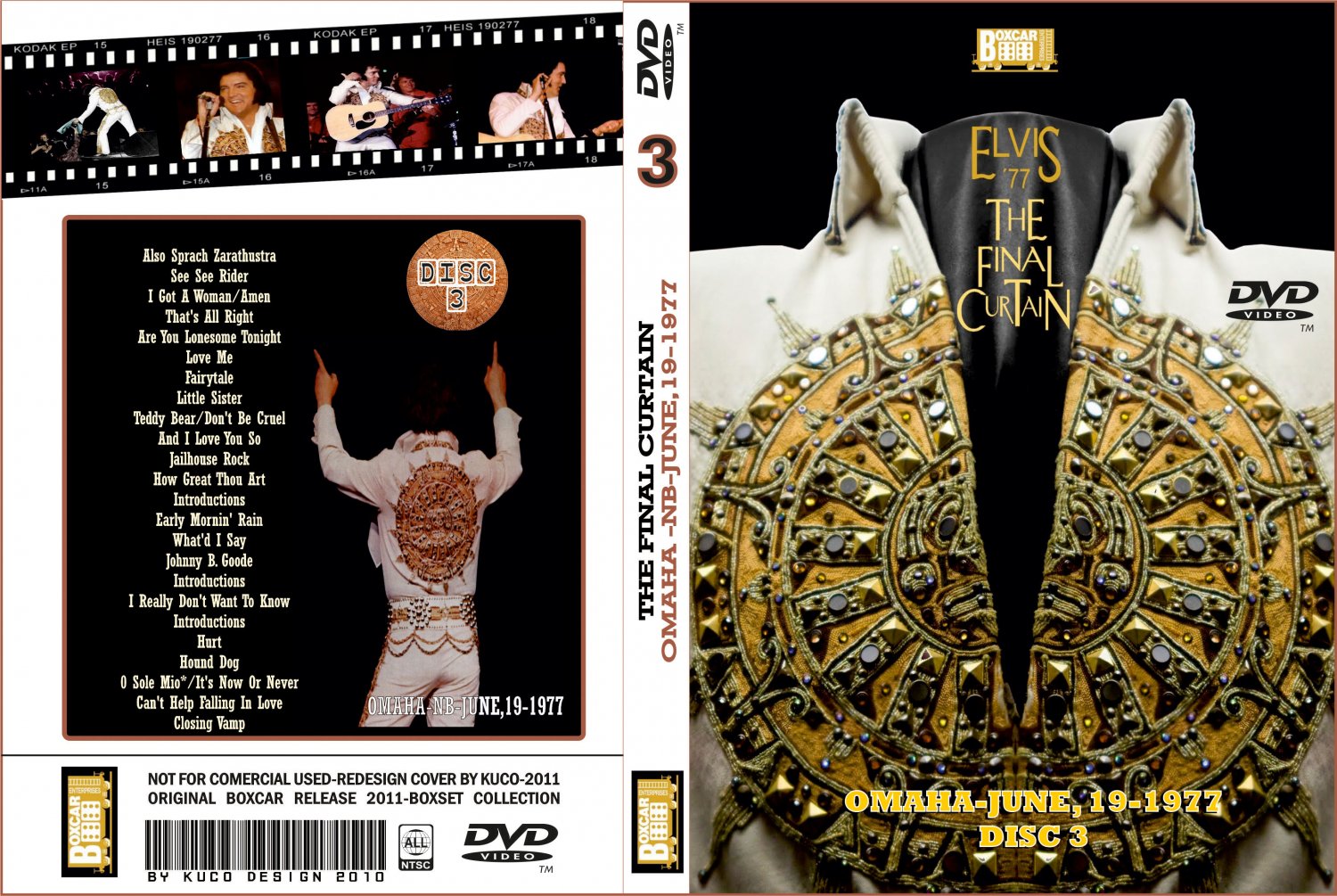 Elvis : The Final Curtain - Live In Omaha,NE 1977  DVD