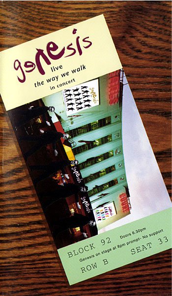 Genesis : The Way We Walk - Live In Concert (1992)  DVD