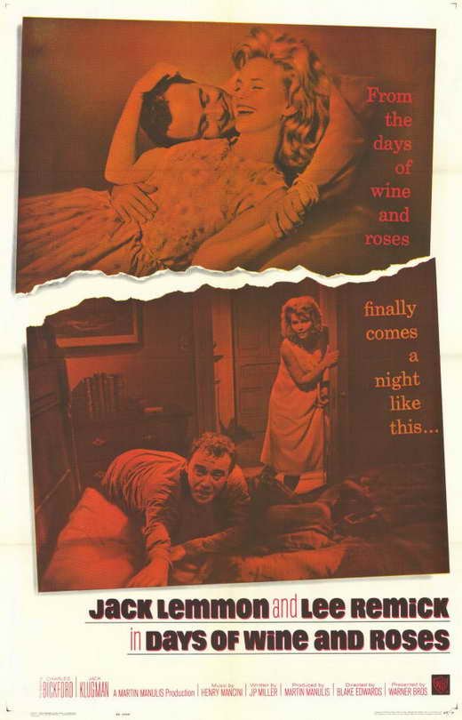 Days Of Wine And Roses (1962) - Jack Lemmon  DVD