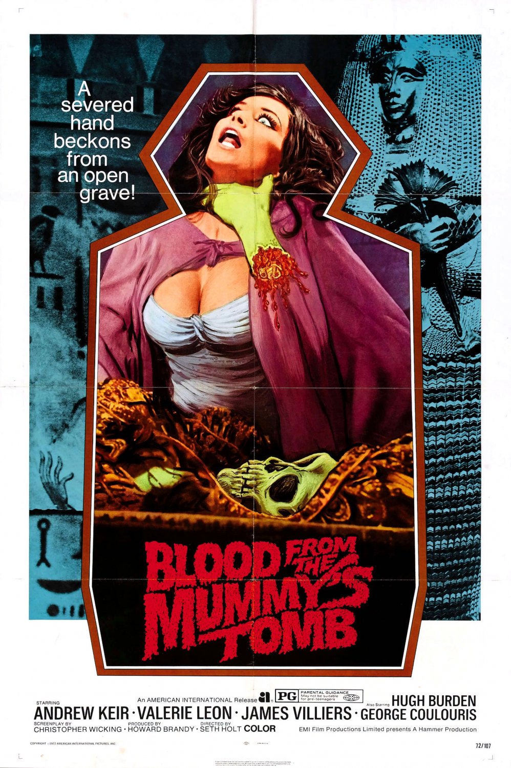 Blood From The Mummy's Tomb (1971) - Andrew Keir DVD