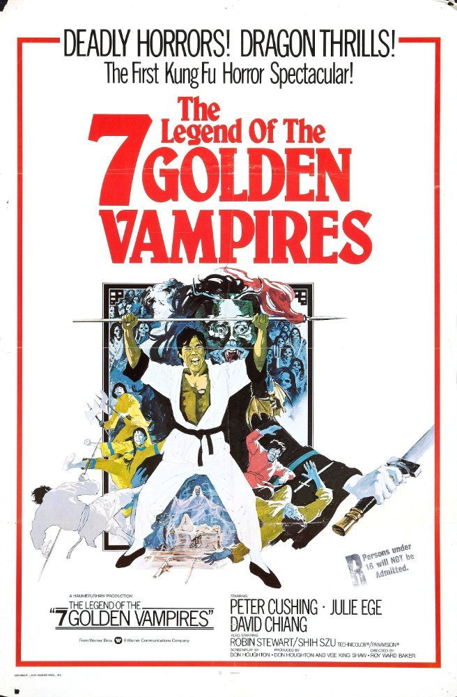 Legend Of The 7 Golden Vampires (1974) - Peter Cushing DVD