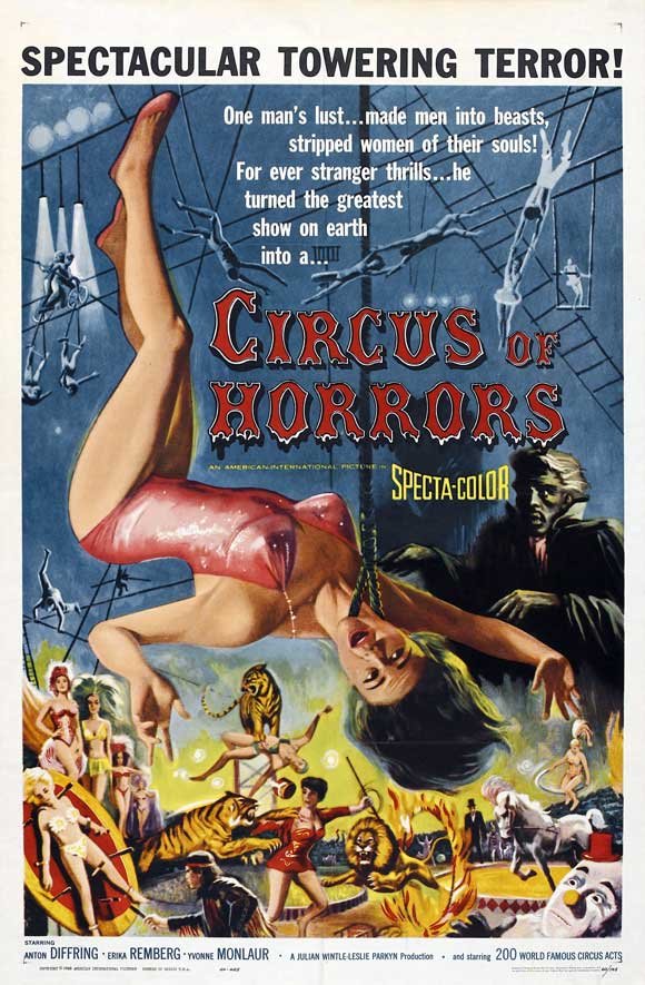 Circus Of Horrors (1960) - Anton Diffring DVD