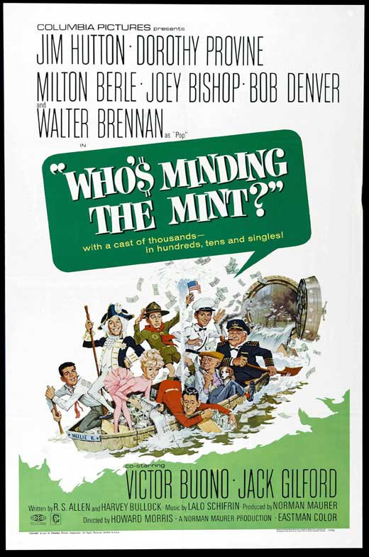 Who&Acirc;&acute;s Minding The Mint ? (1967) - Jim Hutton  DVD