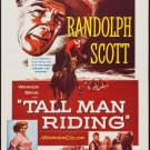 Tall Man Riding (1955) - Randolph Scott  DVD