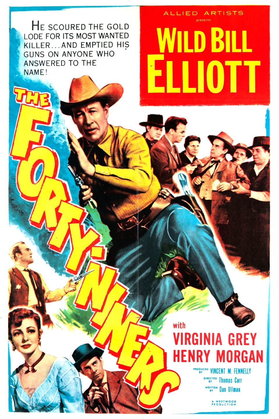 The Forty-Niners (1954) - Bill Elliott  DVD