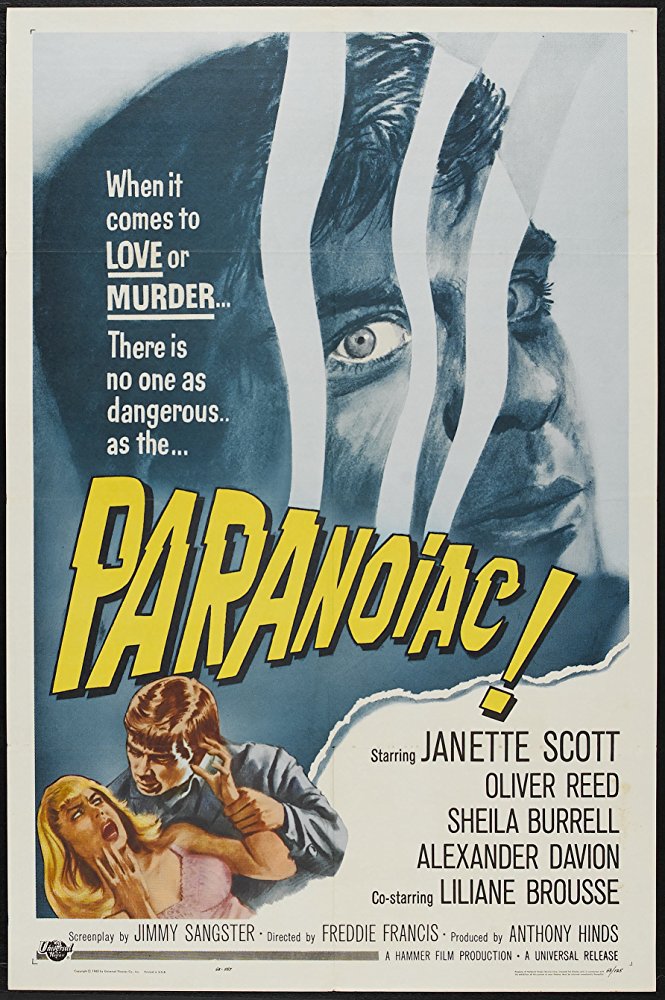 Paranoiac (1963) - Vincent Price  DVD
