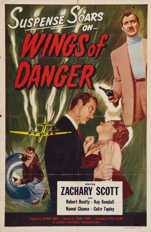 Wings Of Danger (1952) - Zachary Scott DVD